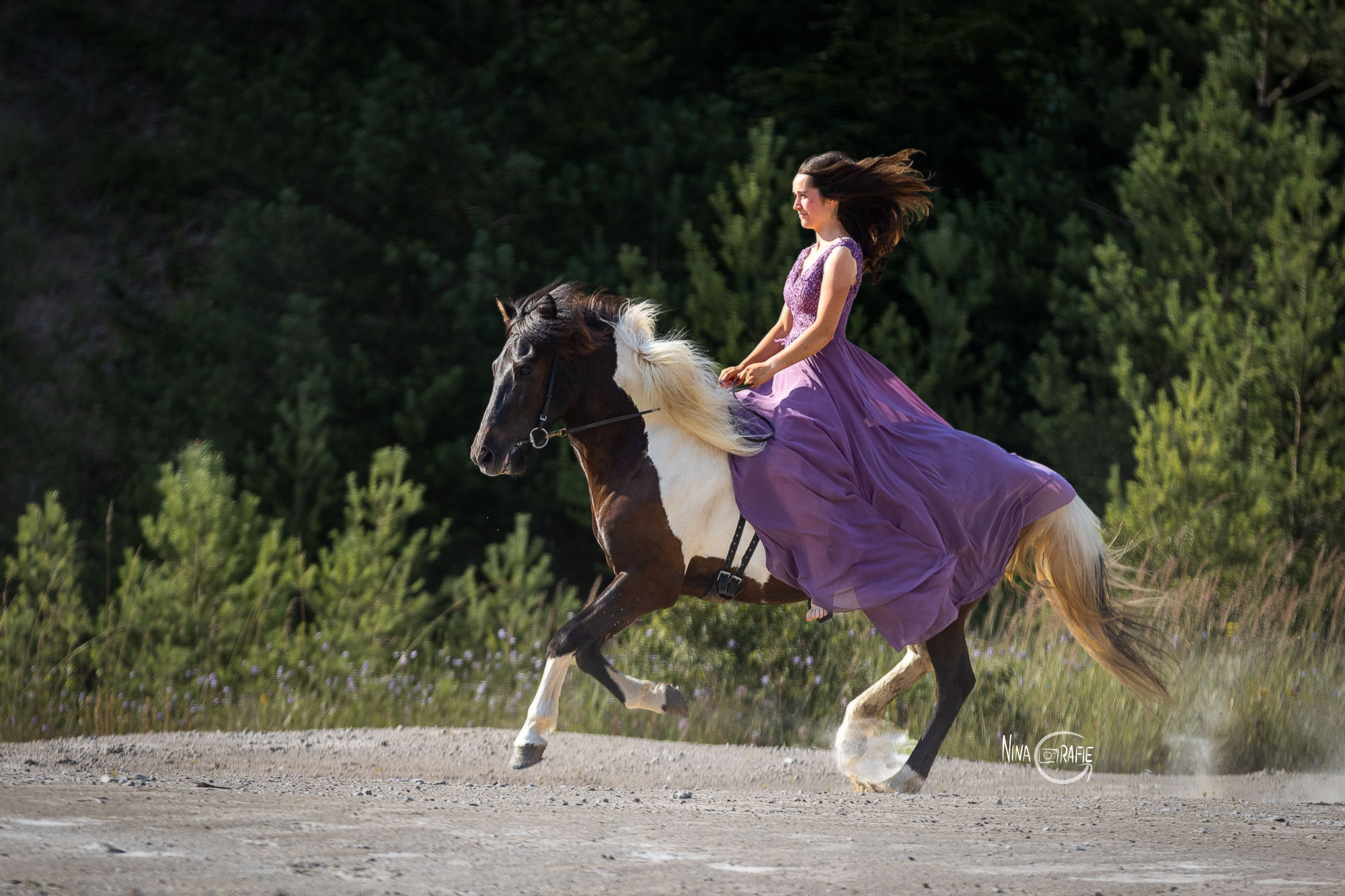Fotoshooting Steinbruch